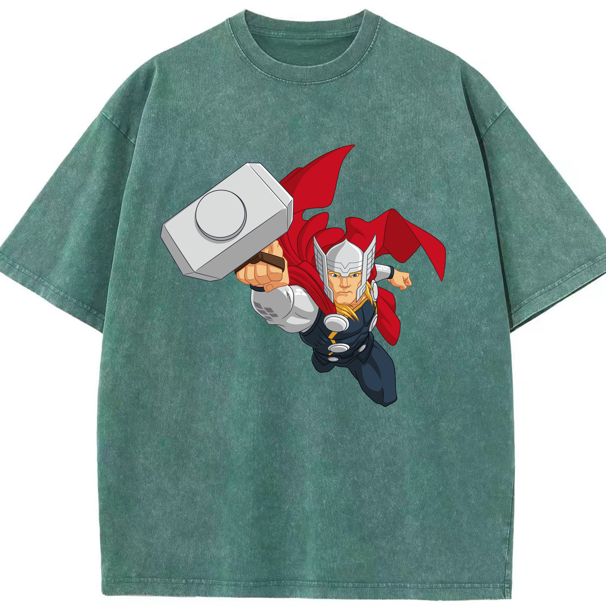 （画像用） アベンジャーズ The Avengers 綿100% ヴィンテージ風 半袖Tシャツ（フロントプリント）